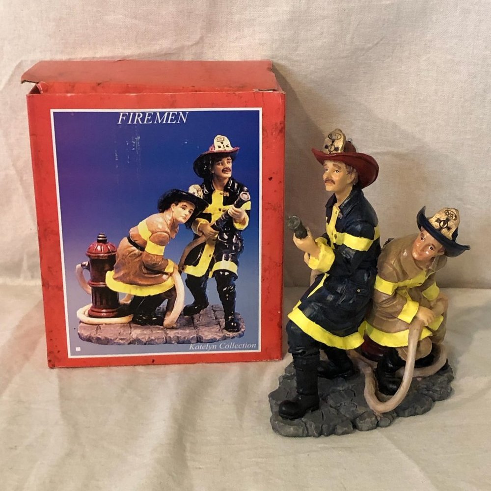The Nozzleman Firefighter Figurine W/Box